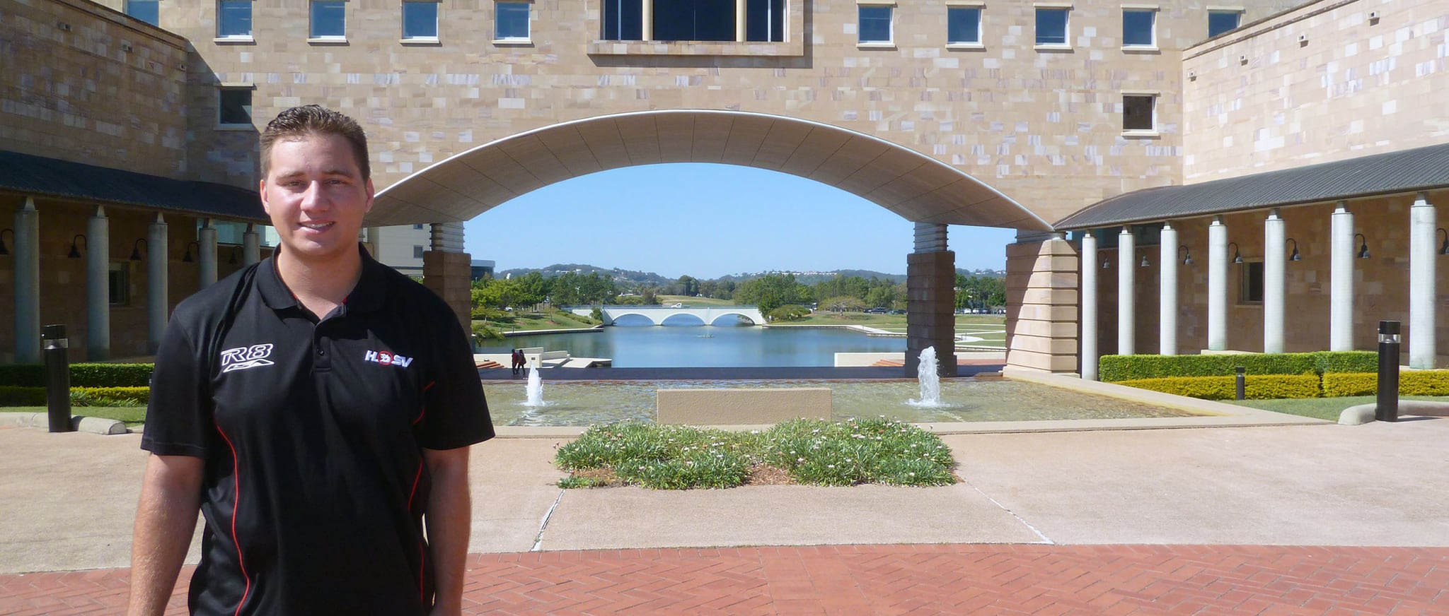 Mitchell Dettwyler an der Bond University in Australien