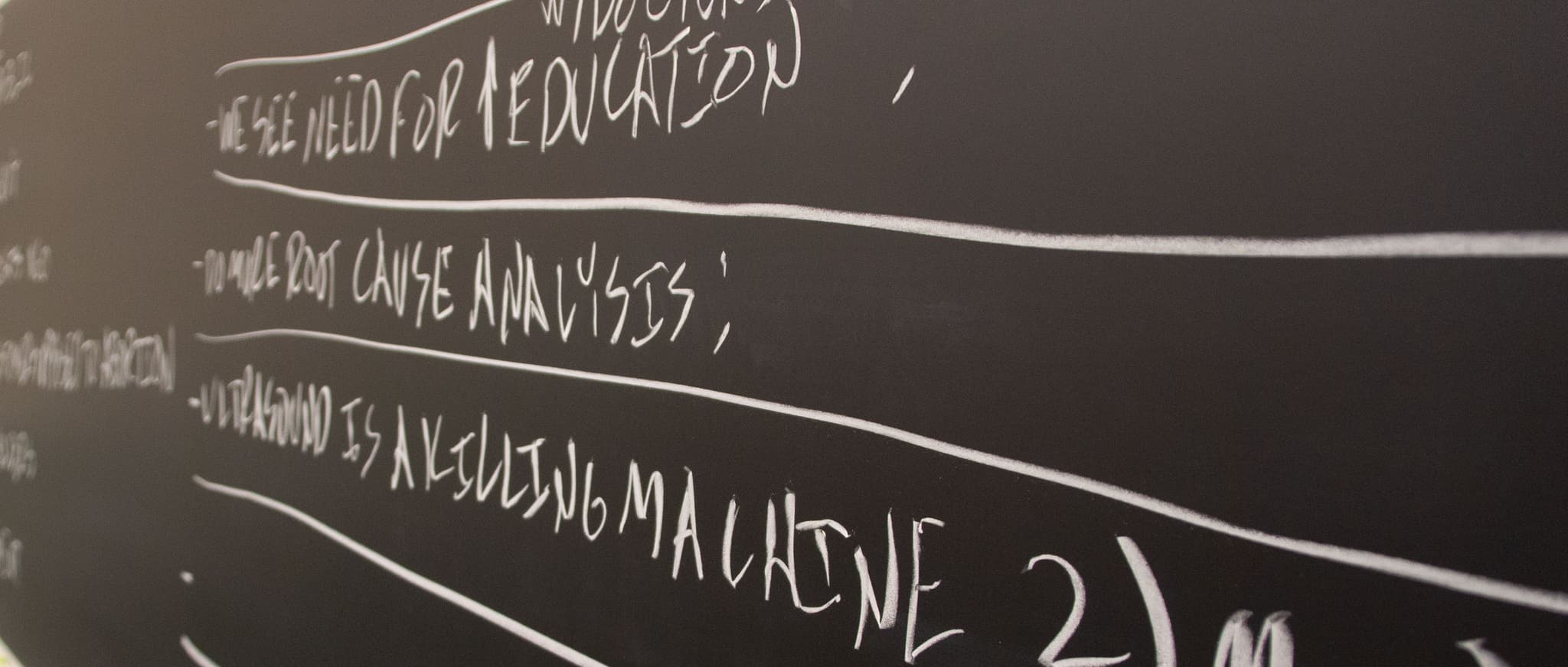 Darden Leadership Programm 2019 – Wandtafel