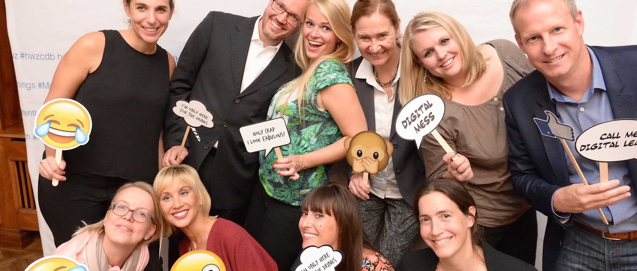 Gruppenbild Diplomfeier MAS Digital Business 2015 HWZ