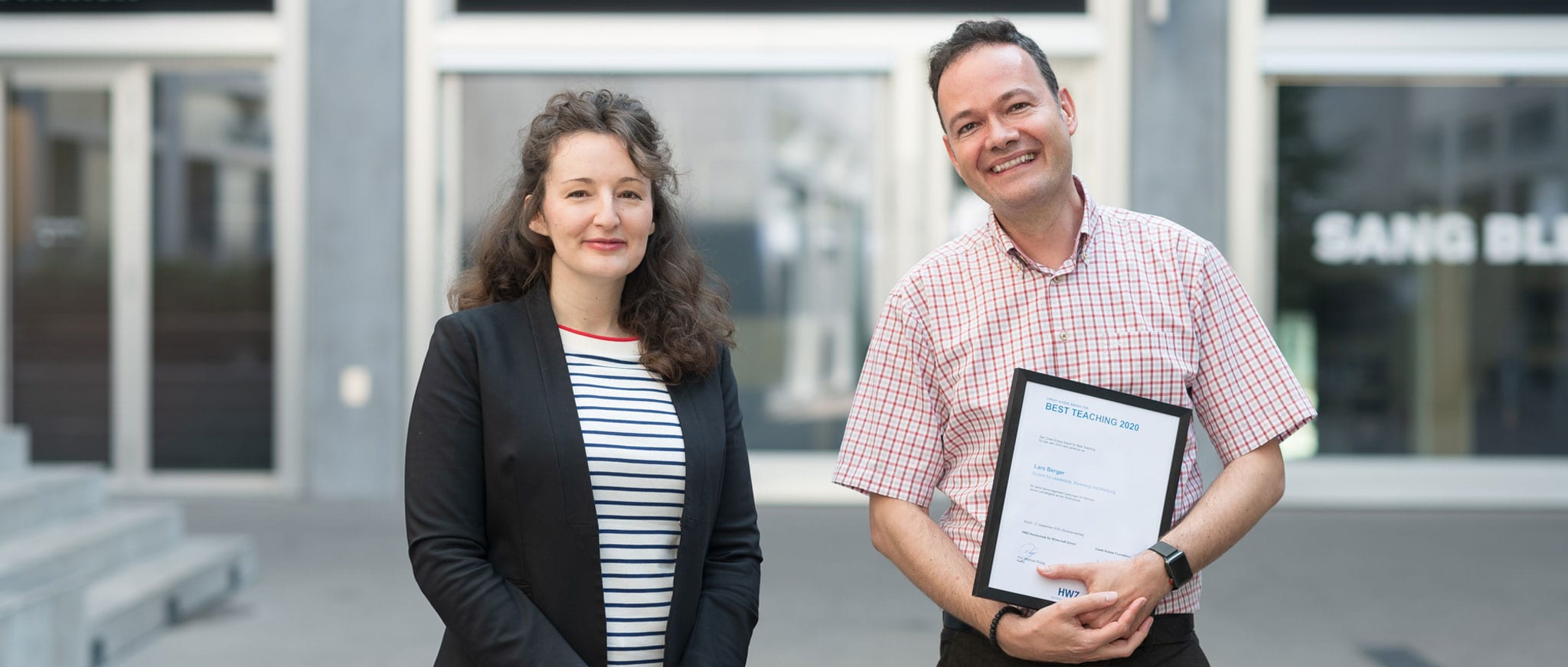 Lars Berger, Best Teacher Award 2020