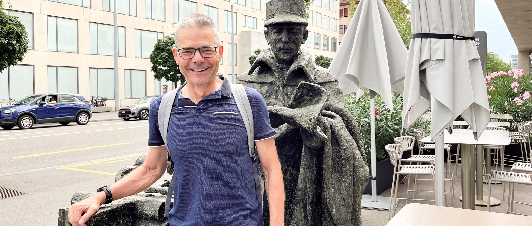 Kaffeepause mit Bernhard Schneider HWZ