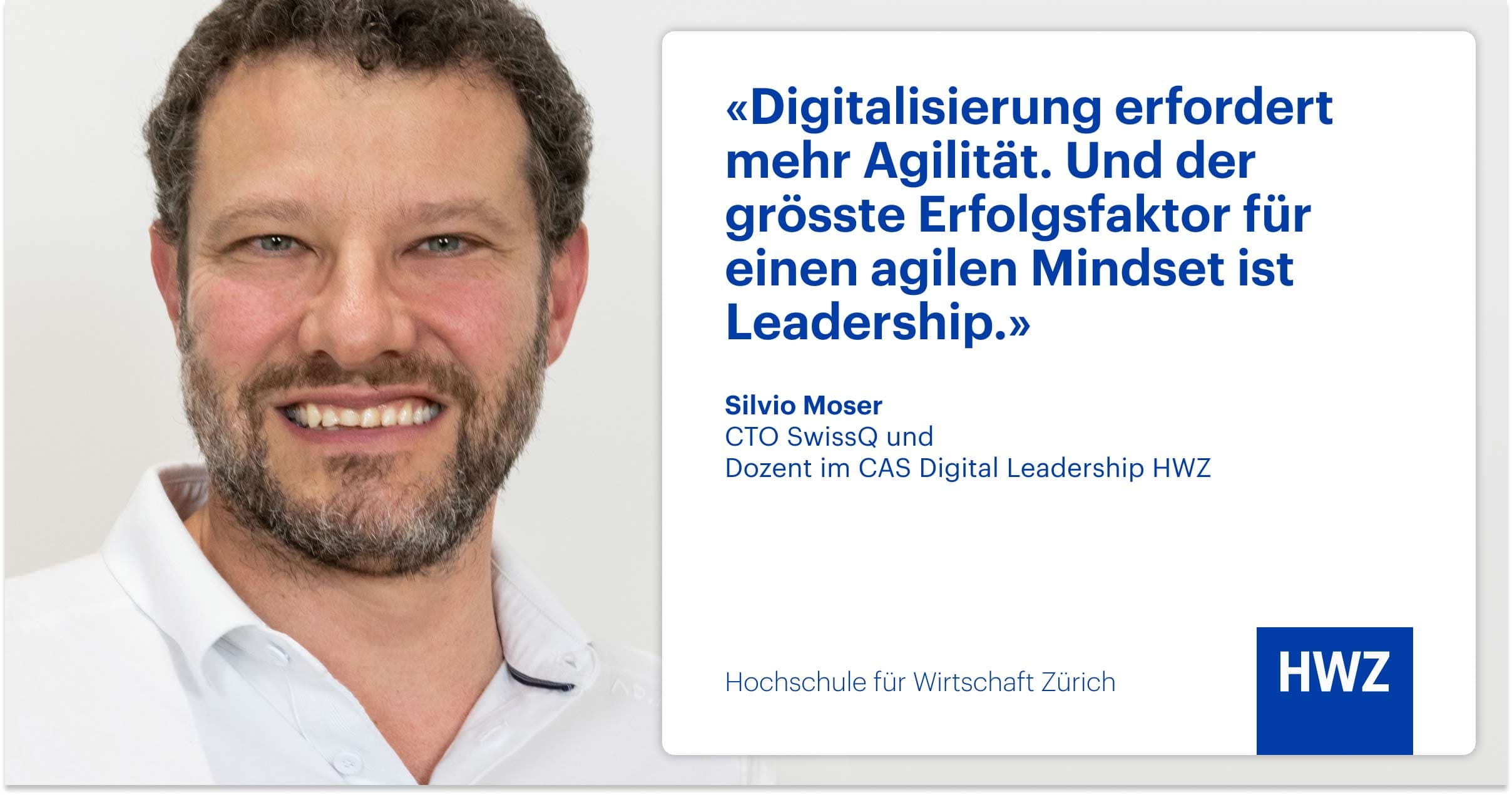 CAS Digital Leadership Testimonial Silvio Moser