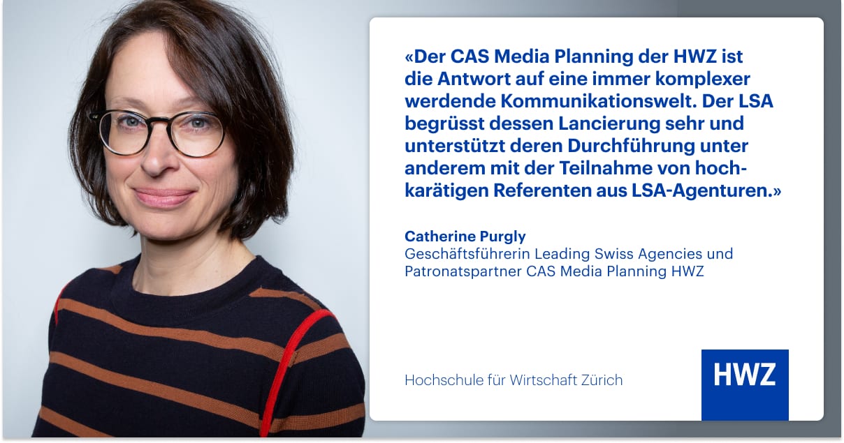 CAS Media Planning HWZ Testimonial Catherine Purgly