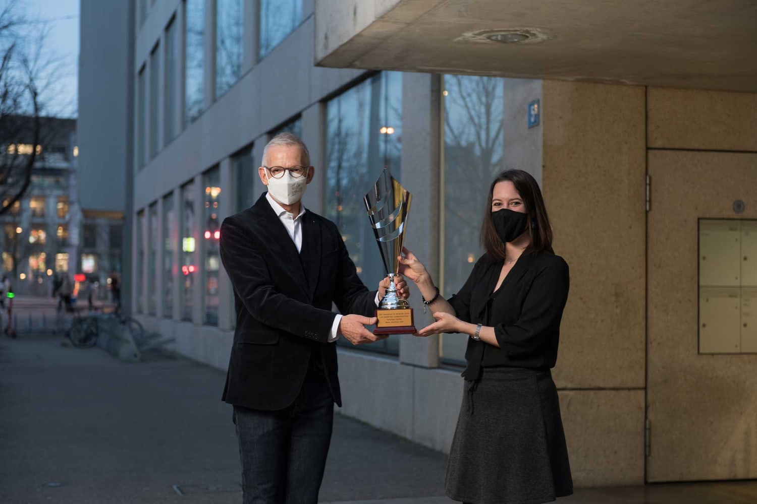 Olivia Schmid und Stefan Vogler
