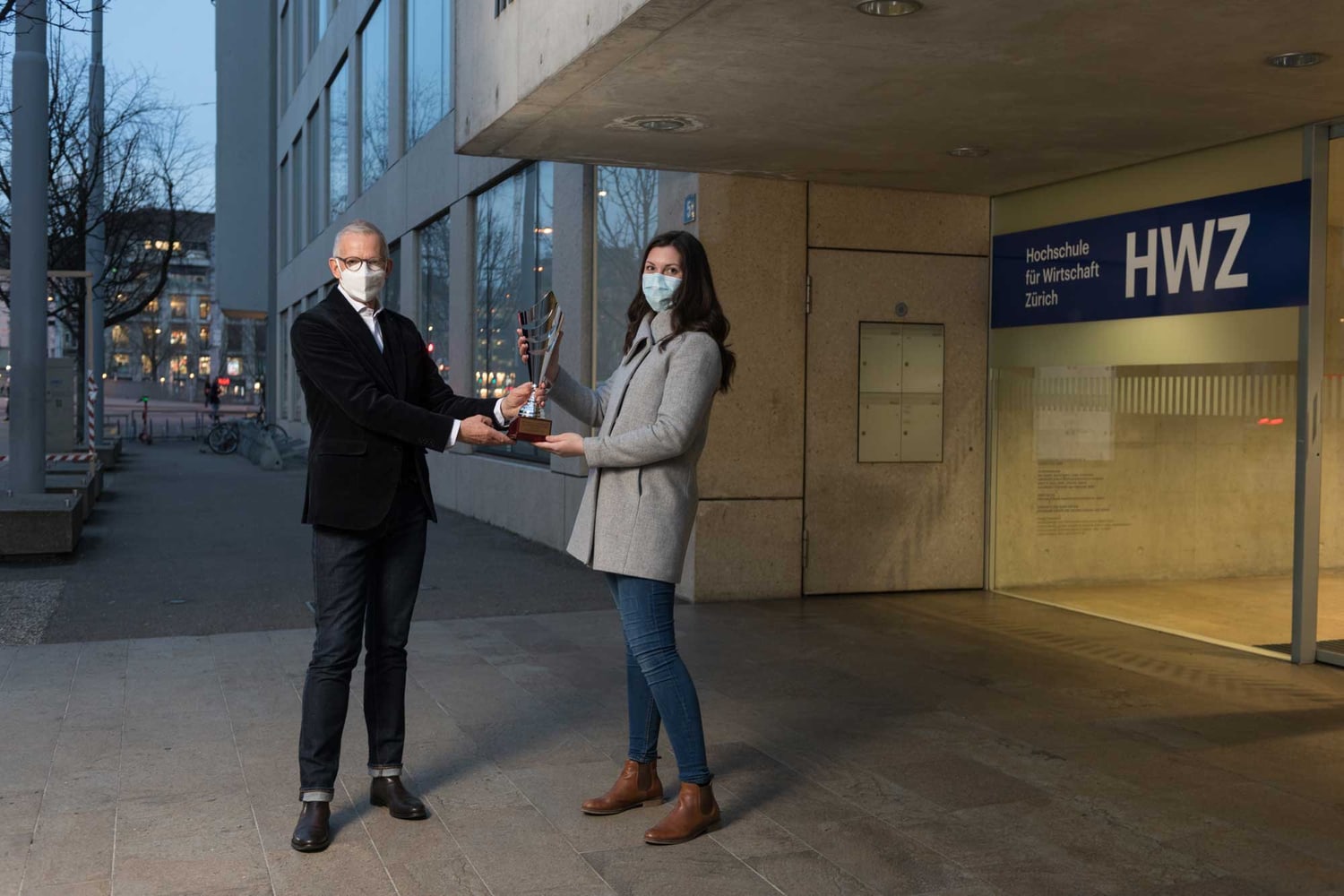 Dominique Bucheli und Stefan Vogler