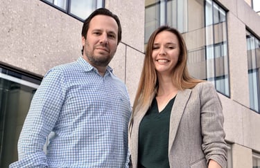 Manuel P. Nappo und Sunnie J. Groeneveld, Studiengangsleitende EMBA Digital Leadership